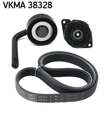Kit de courroie d'accessoire (Courroie d’alternateur) SKF VKMA 38328